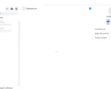 Messenger på datorn. En chattlista till vänster och en tom konversationsyta till höger.
