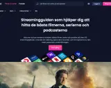 PlayPilot hjälper dig att hitta filmer och serier. Som en play pilot navigerar du enkelt bland streamingtjänster.