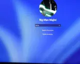 Windows 11 inloggningsskärm med användaren "Big Man Majini". Här kan du ange lösenord eller välja att ta bort inloggning Windows 11.