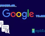 Så fungerar Google Translate-kameran. Ikoner visar textöversättning mellan språk.