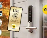 Yale Doorman L3S, en digital säkerhetslösning. Certifierad och rekommenderad för trygghet.