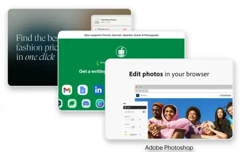 Webbplatser för mode, AI-skrivhjälp och bildredigering i webbläsaren. Ett bra alternativ till Google för att hitta information.