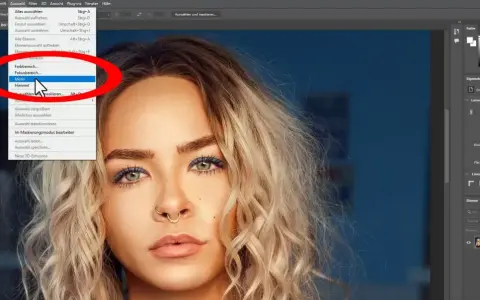 Ikonet visar hur man kan ta bort bakgrund i Photoshop genom att välja "Motiv" i en meny.