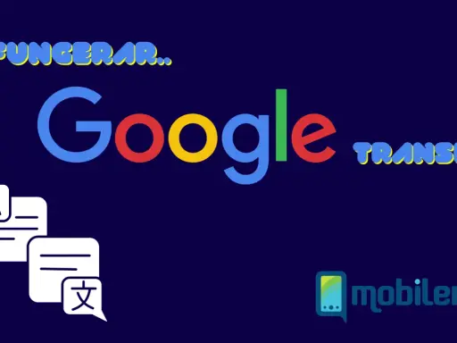 Så fungerar Google Translate-kameran. Ikoner visar textöversättning mellan språk.