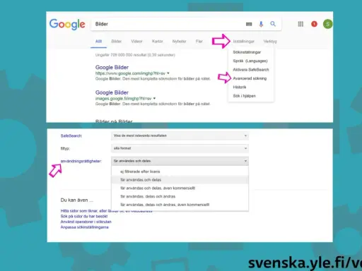 Sök på fria bilder Google. Välj användningsrättigheter för att hitta bilder som får användas och delas.